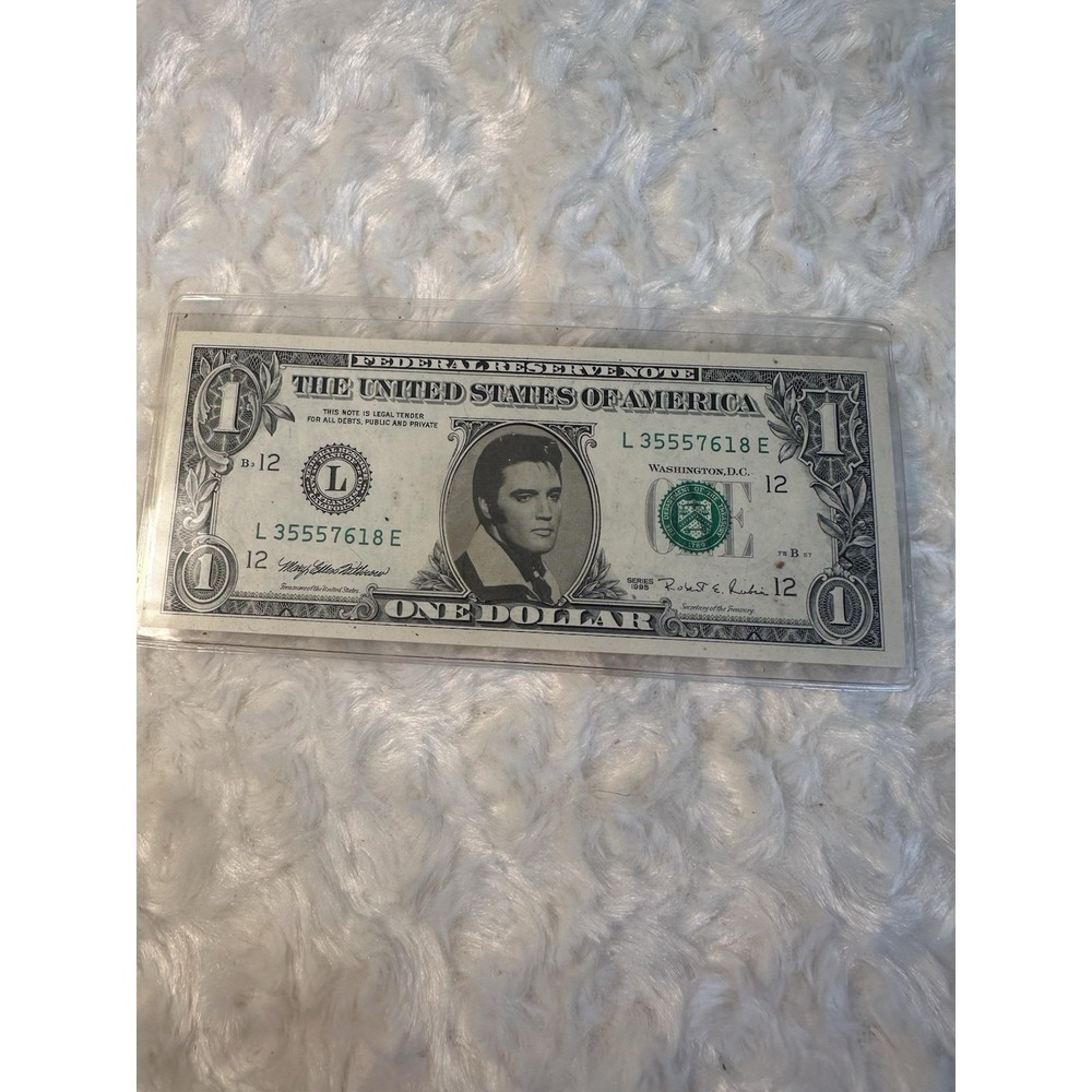 Elvis Presley Series 1995 $1 Dollar Bill Novelty Collectible Bill